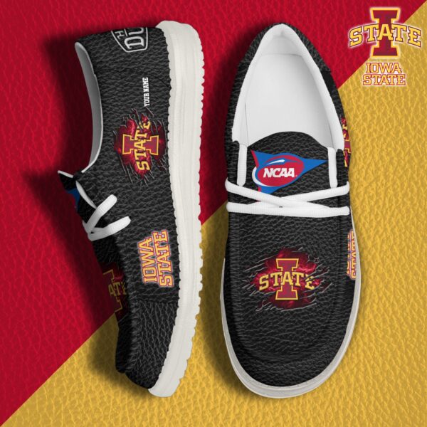 Tubopro Iowa State Cyclones Personalized Hey Dude Shoes For Men And Women