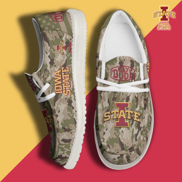 Tubopro Iowa State Cyclones Personalized Hey Dude Shoes For Men And Women