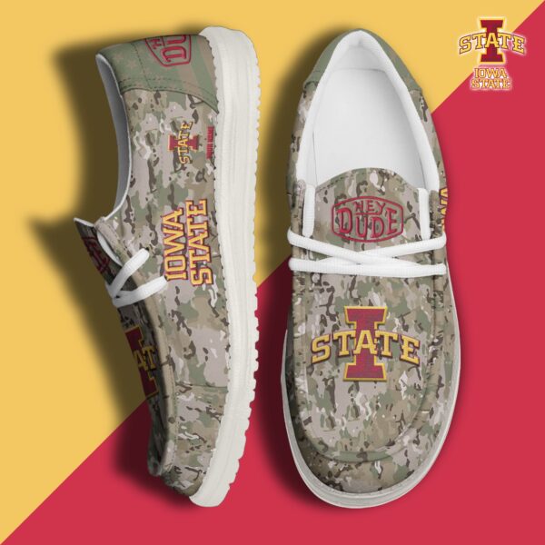 Tubopro Iowa State Cyclones Personalized Hey Dude Shoes For Men And Women