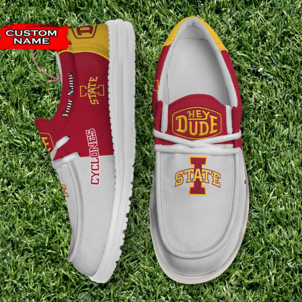 Tubopro Iowa State Cyclones Personalized Hey Dude Shoes For Men And Women