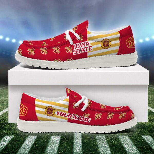 Tubopro Iowa State Cyclones Personalized Hey Dude Shoes For Men And Women - Image 2