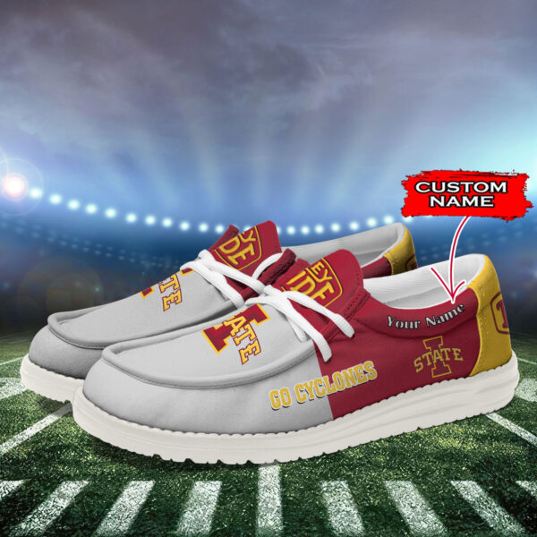 Tubopro Iowa State Cyclones Personalized Hey Dude Shoes For Men And Women - Image 3