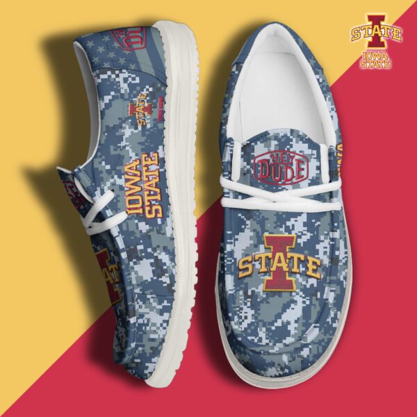 Tubopro Iowa State Cyclones Personalized Hey Dude Shoes For Men And Women