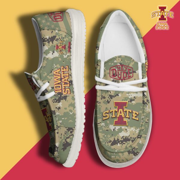 Tubopro Iowa State Cyclones Personalized Hey Dude Shoes For Men And Women