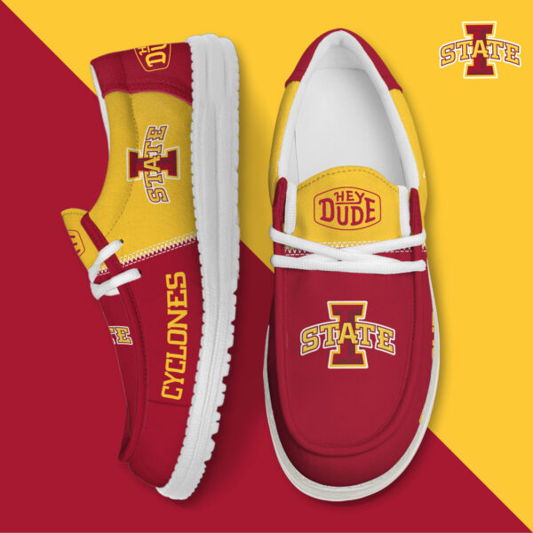 Tubopro Iowa State Cyclones Personalized Hey Dude Shoes For Men And Women