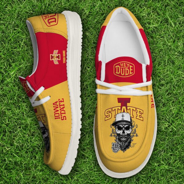 Tubopro Iowa State Cyclones Personalized Hey Dude Shoes For Men And Women