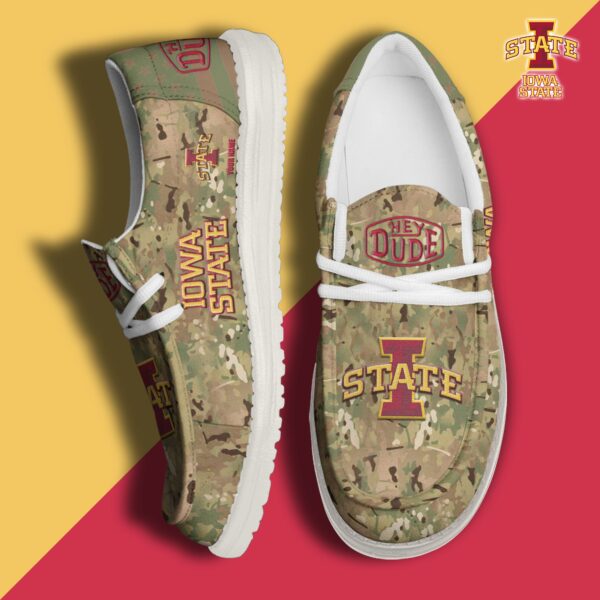 Tubopro Iowa State Cyclones Personalized Hey Dude Shoes For Men And Women