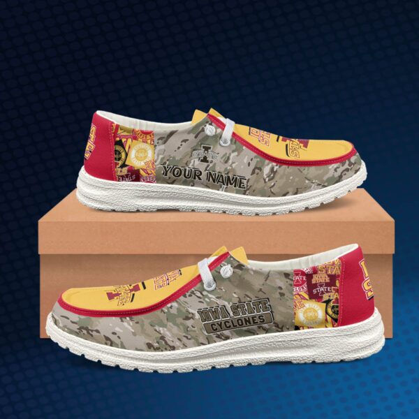 Tubopro Iowa State Cyclones Personalized Hey Dude Shoes For Men And Women - Image 2