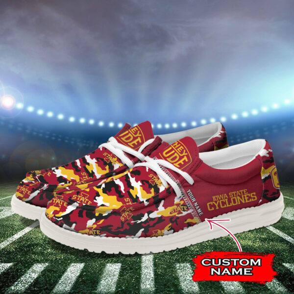 Tubopro Iowa State Cyclones Personalized Hey Dude Shoes For Men And Women - Image 3
