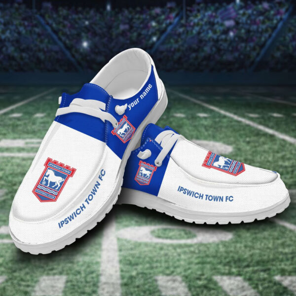 Tubopro Ipswich Town F.C Personalized Hey Dude Shoes For Men And Women
