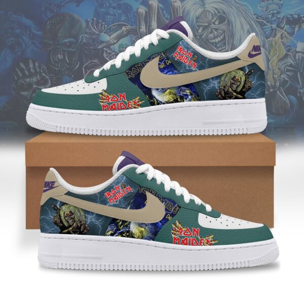 Tubopro Iron Maiden Air Low-Top Sneakers Shoes For Men And Women