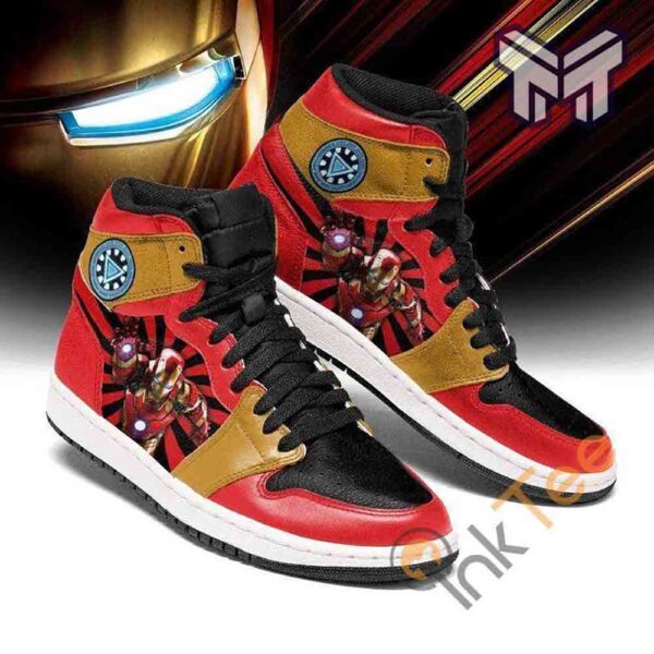 Tubopro Iron Man AJ1 High Sneakers Shoes For Men And Women