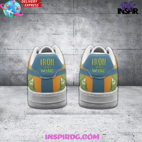 Tubopro Iron & Wine Air Low-Top Sneakers Shoes For Men And Women - Image 3