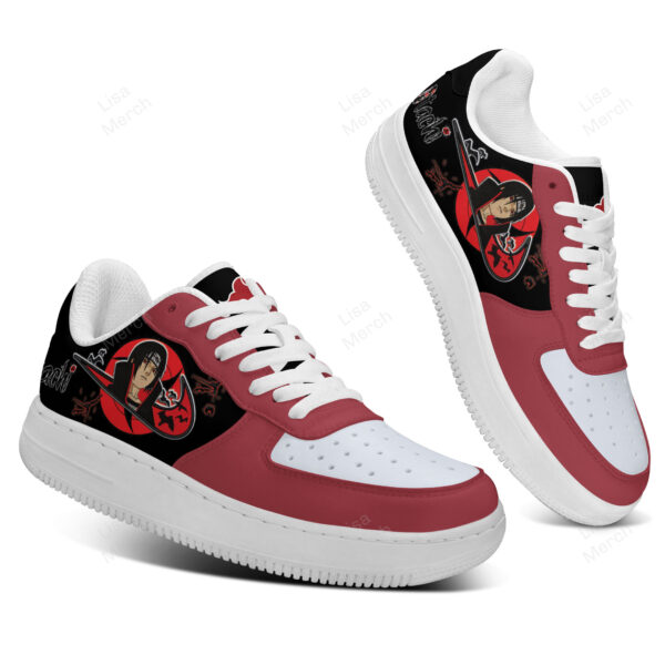 Tubopro Itachi Uchiha Air Low-Top Sneakers Shoes For Men And Women - Image 2