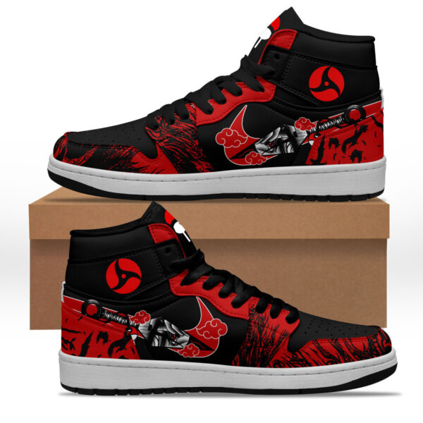 Tubopro Itachi Uchiha AJ1 High Sneakers Shoes For Men And Women