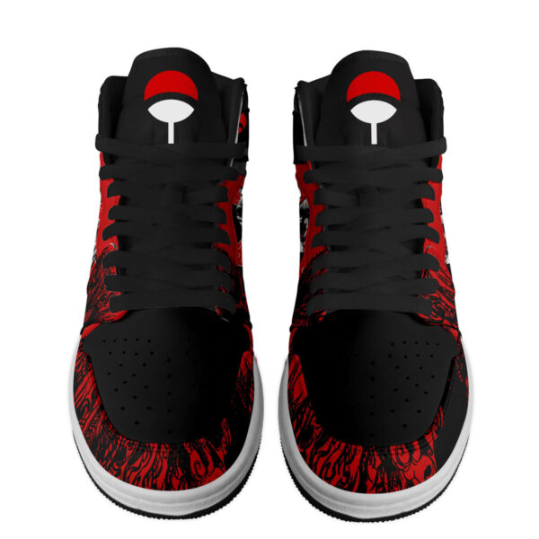 Tubopro Itachi Uchiha AJ1 High Sneakers Shoes For Men And Women - Image 2