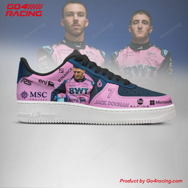 Tubopro Jack Doohan x Pierre Gasly  Alpine Air Low-Top Sneakers Shoes For Men And Women - Image 3