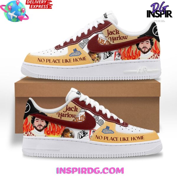 Tubopro Jack Harlow Air Low-Top Sneakers Shoes For Men And Women - Image 2
