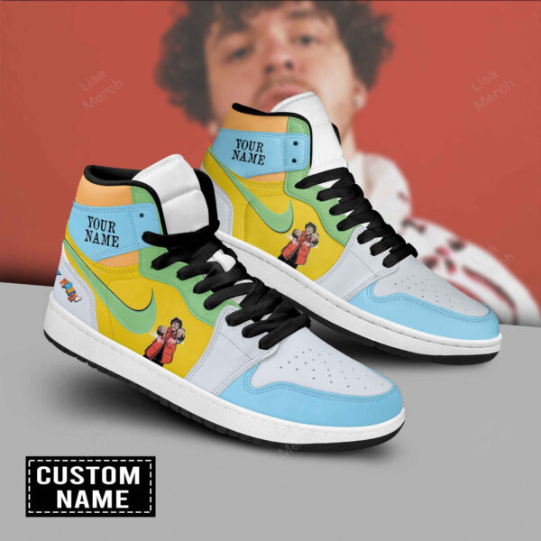 Tubopro Jack Harlow AJ1 High Sneakers Shoes For Men And Women - Image 2