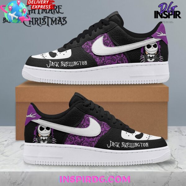 Tubopro Jack Skellington Air Low-Top Sneakers Shoes For Men And Women