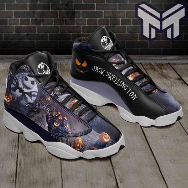 Tubopro Jack Skellington AJ13 Sneakers Shoes For Men And Women