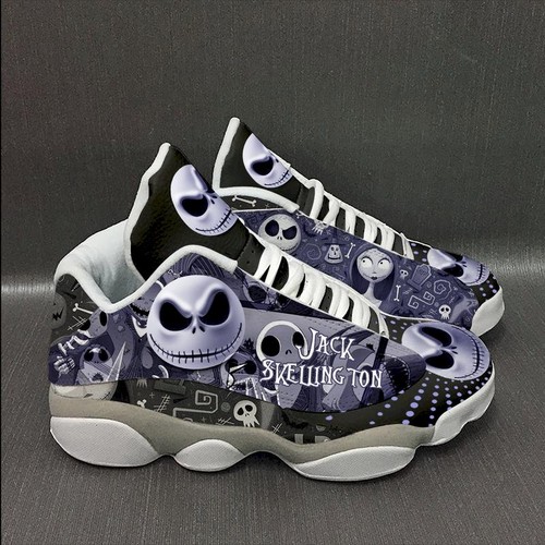 Tubopro Jack Skellington AJ13 Sneakers Shoes For Men And Women