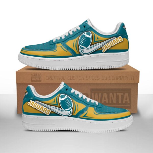 Tubopro Jacksonville Jaguars Air Low-Top Sneakers Shoes For Men And Women - Image 2