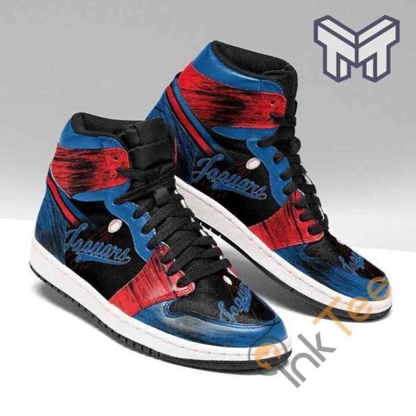 Tubopro Jacksonville Jaguars AJ1 High Sneakers Shoes For Men And Women