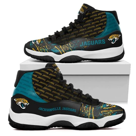 Tubopro Jacksonville Jaguars AJ13 Sneakers Shoes For Men And Women