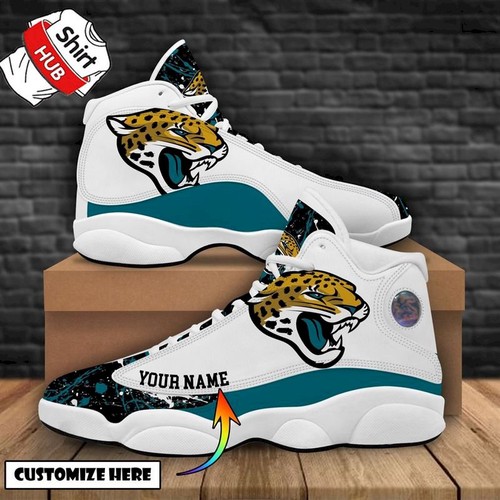 Tubopro Jacksonville Jaguars AJ13 Sneakers Shoes For Men And Women