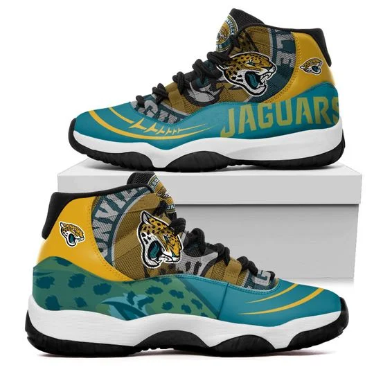 Tubopro Jacksonville Jaguars AJ13 Sneakers Shoes For Men And Women