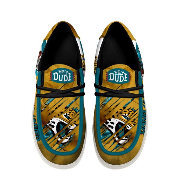 Tubopro Jacksonville Jaguars Personalized Hey Dude Shoes For Men And Women - Image 3