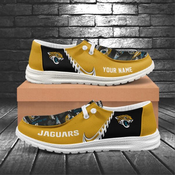 Tubopro Jacksonville Jaguars Hey Dude Shoes For Men And Women - Image 5