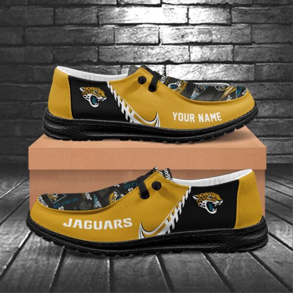 Tubopro Jacksonville Jaguars Hey Dude Shoes For Men And Women - Image 6