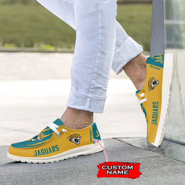 Tubopro Jacksonville Jaguars Hey Dude Shoes For Men And Women - Image 5