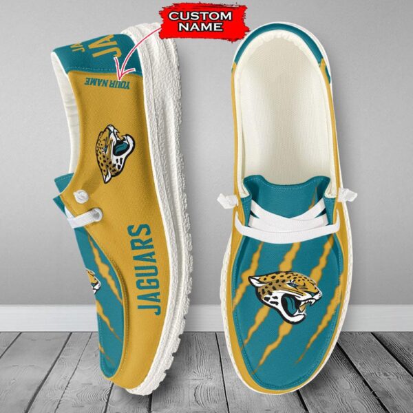 Tubopro Jacksonville Jaguars Hey Dude Shoes For Men And Women - Image 6