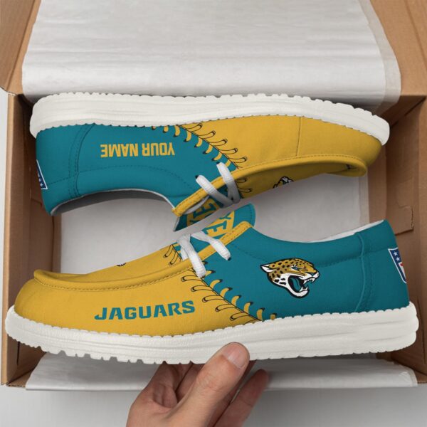 Tubopro Jacksonville Jaguars Hey Dude Shoes For Men And Women - Image 3