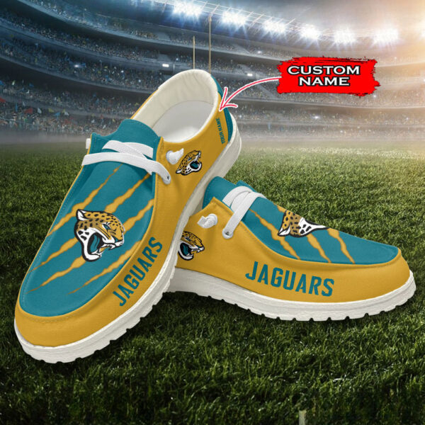Tubopro Jacksonville Jaguars Hey Dude Shoes For Men And Women - Image 2