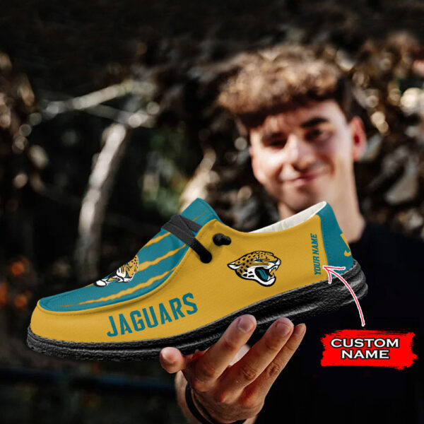 Tubopro Jacksonville Jaguars Hey Dude Shoes For Men And Women - Image 3