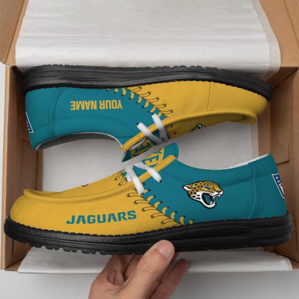 Tubopro Jacksonville Jaguars Hey Dude Shoes For Men And Women - Image 4