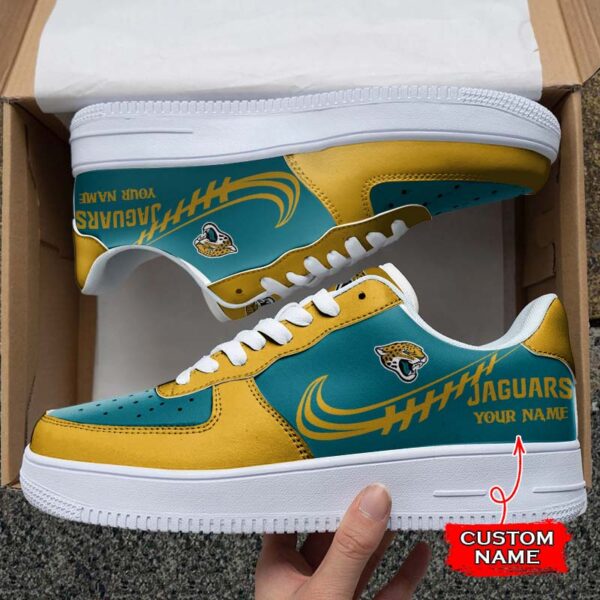 Tubopro Jacksonville Jaguars NFL Air Low-Top Sneakers Shoes For Men And Women