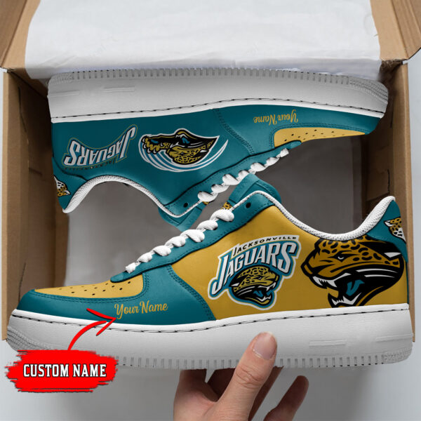 Tubopro Jacksonville Jaguars NFL Air Low-Top Sneakers Shoes For Men And Women