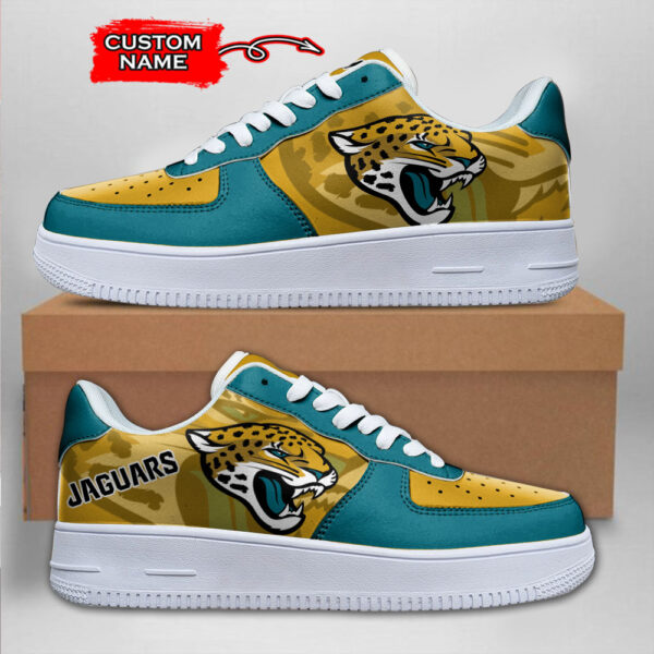 Tubopro Jacksonville Jaguars NFL Air Low-Top Sneakers Shoes For Men And Women