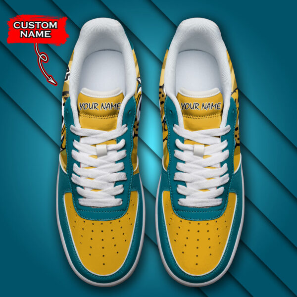 Tubopro Jacksonville Jaguars NFL Air Low-Top Sneakers Shoes For Men And Women - Image 4