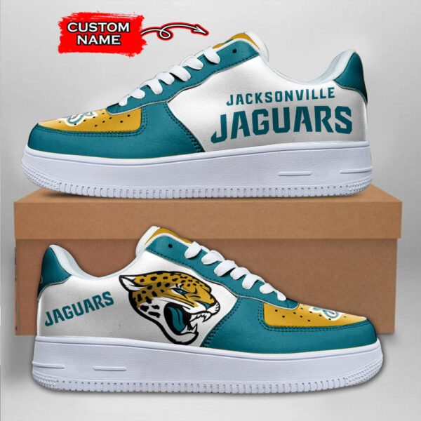 Tubopro Jacksonville Jaguars NFL Air Low-Top Sneakers Shoes For Men And Women