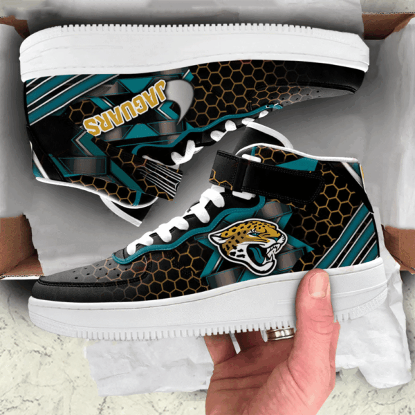 Tubopro Jacksonville Jaguars NFL Air Low-Top Sneakers Shoes For Men And Women - Image 2
