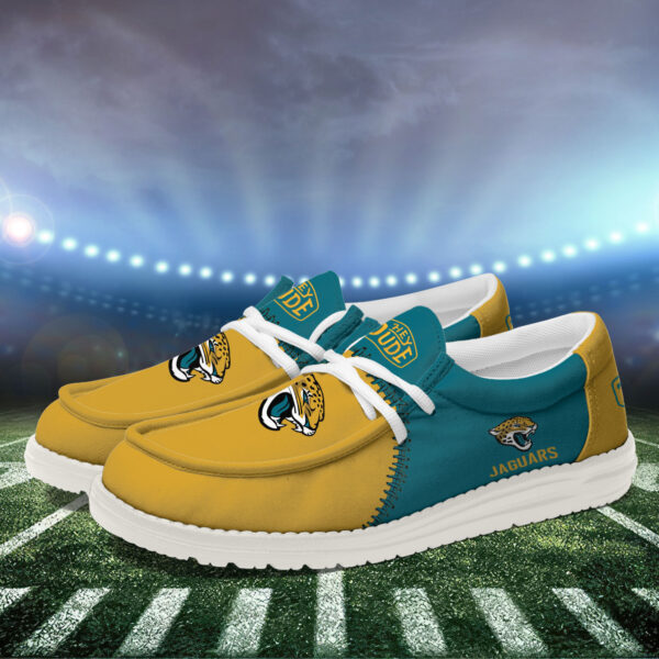 Tubopro Jacksonville Jaguars Personalized Hey Dude Shoes For Men And Women - Image 3