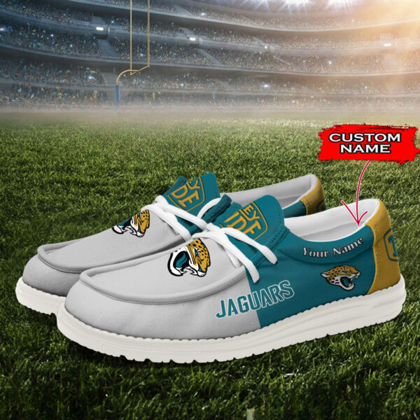 Tubopro Jacksonville Jaguars Personalized Hey Dude Shoes For Men And Women - Image 2