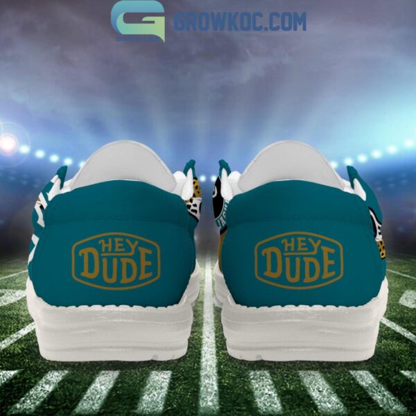 Tubopro Jacksonville Jaguars Personalized Hey Dude Shoes For Men And Women - Image 3