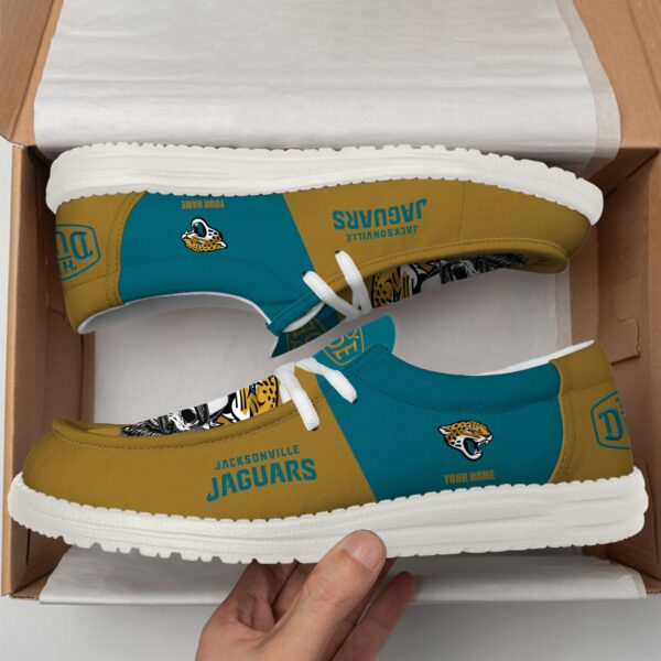 Tubopro Jacksonville Jaguars Personalized Hey Dude Shoes For Men And Women - Image 3